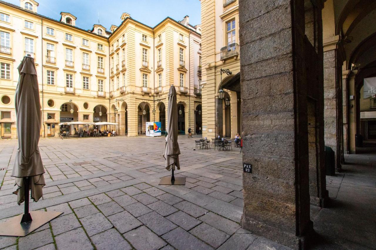 Stylish Quardilatero Romano Central Flat Turin Bagian luar foto