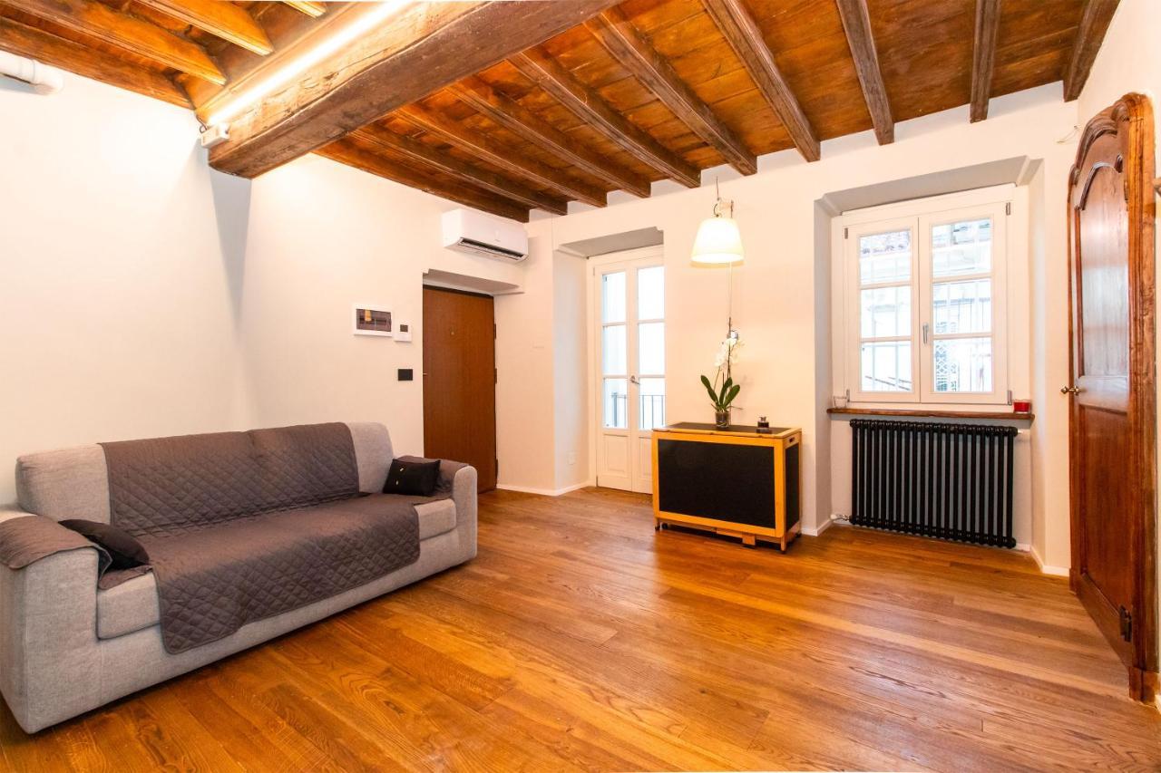 Stylish Quardilatero Romano Central Flat Turin Bagian luar foto
