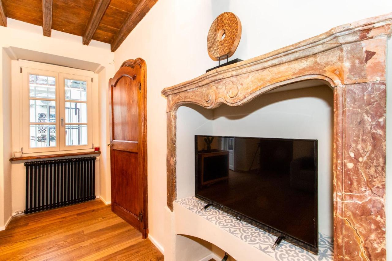 Stylish Quardilatero Romano Central Flat Turin Bagian luar foto
