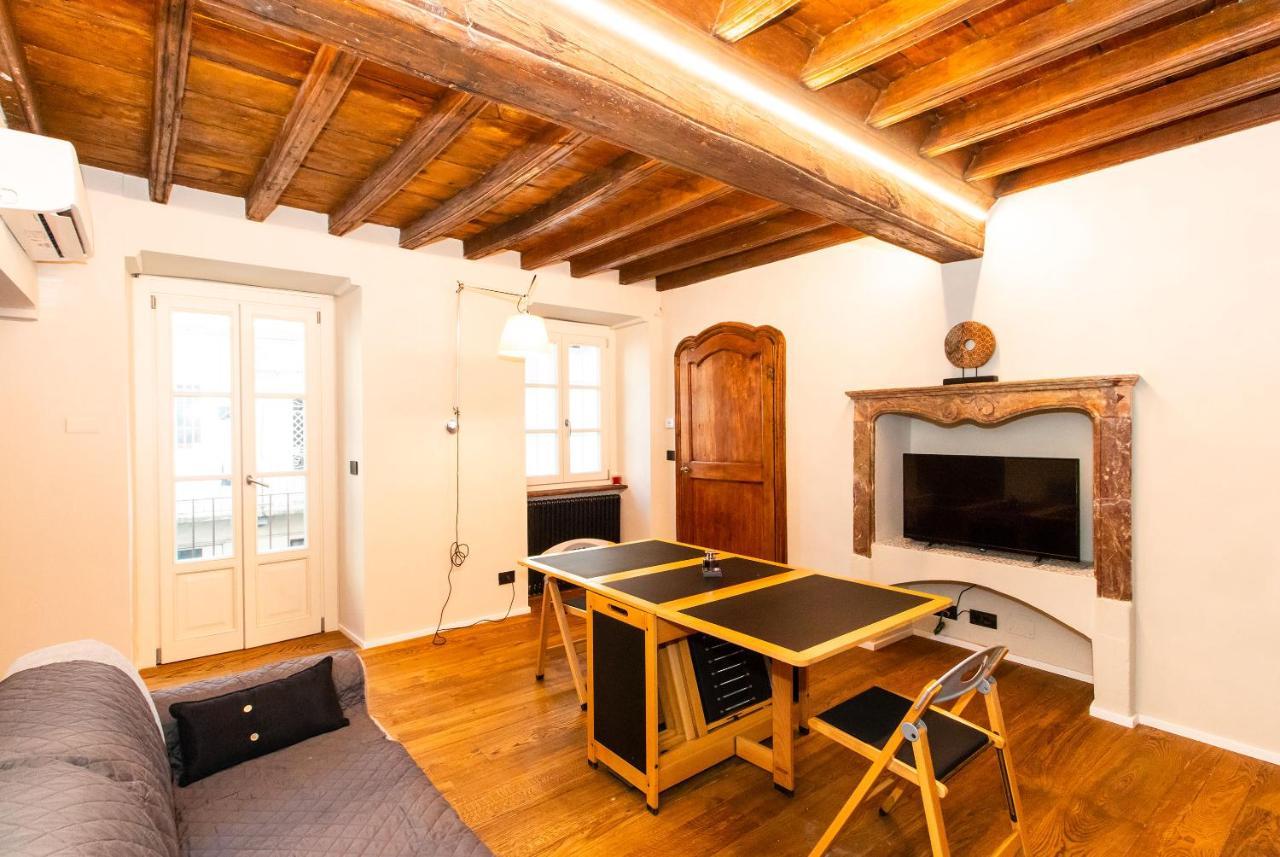 Stylish Quardilatero Romano Central Flat Turin Bagian luar foto