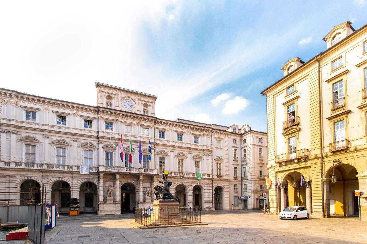 Stylish Quardilatero Romano Central Flat Turin Bagian luar foto